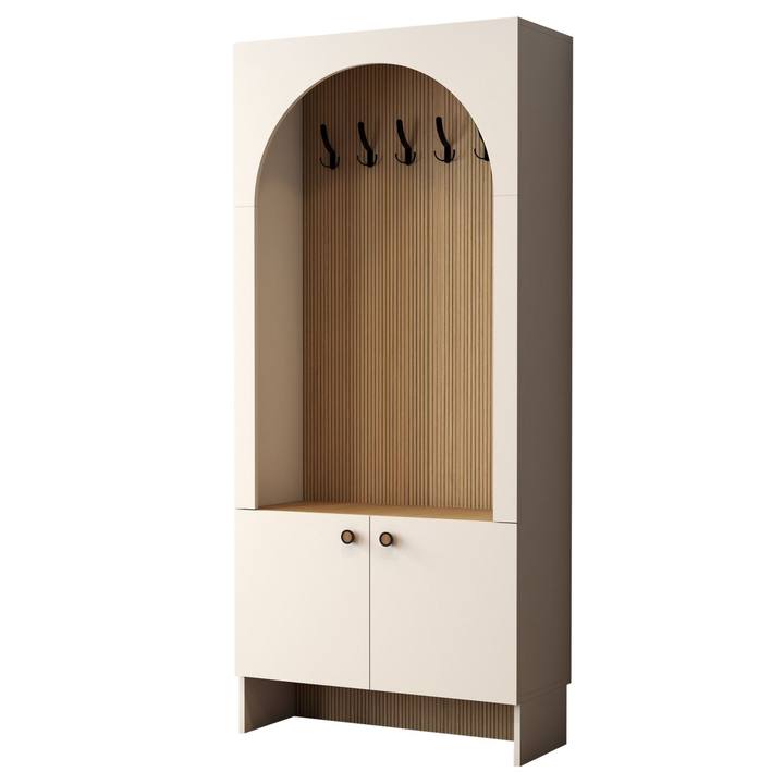 Predsieňová zostava PALERMO 1 krémová/dub 1