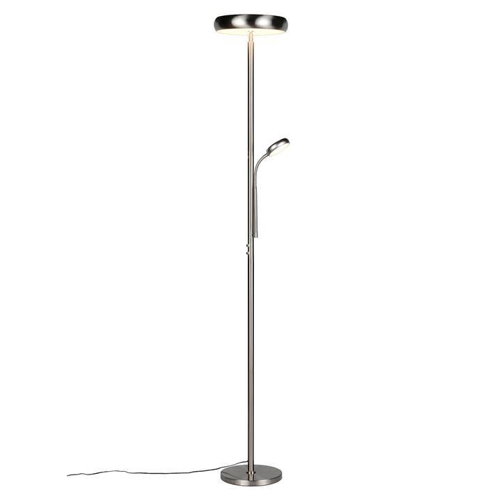 Stojacia LED lampa PALERMO strieborná 1