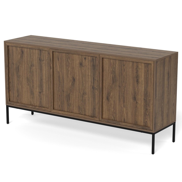 Komoda  PALMDALE 158 dymový dub 1