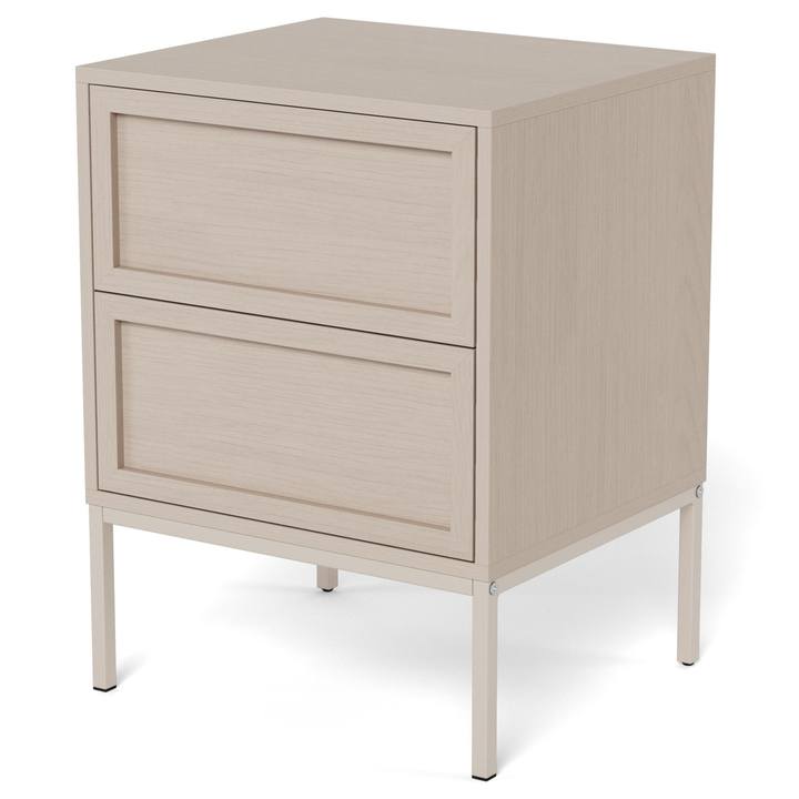 Nočný stolík PALMDALE sivá 1