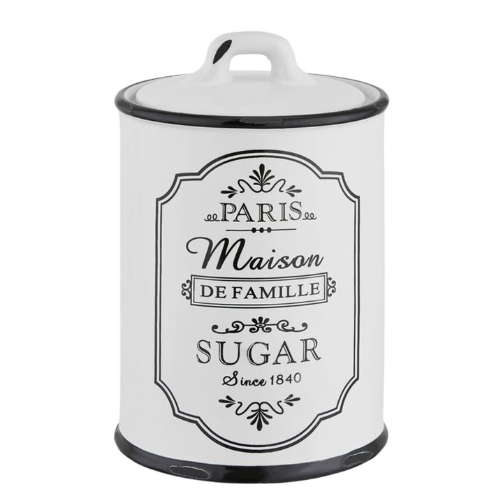 Dóza na cukor PARIS biela 1