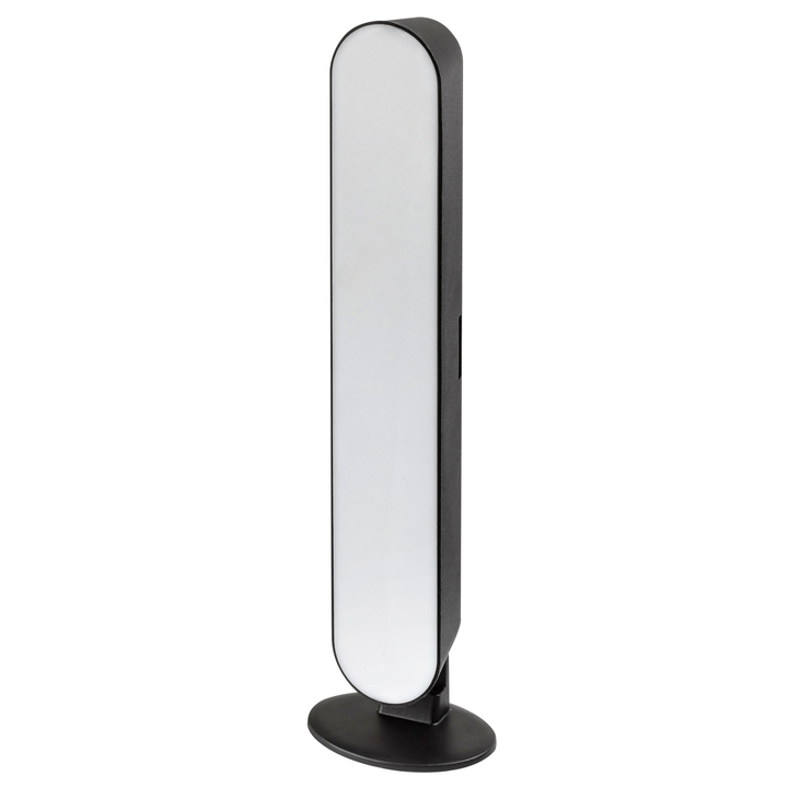 Stolná LED RGB lampa PARKER čierna/biela 1