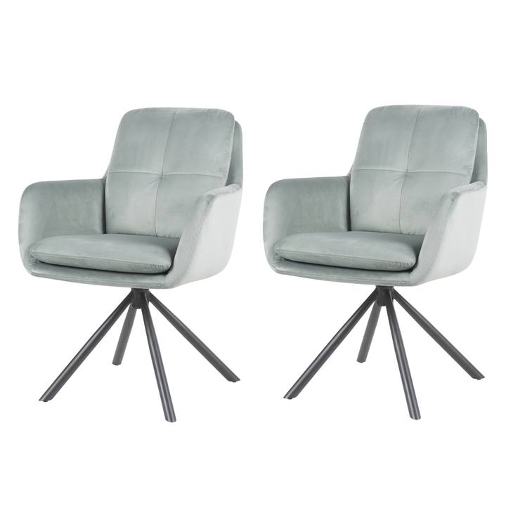 Jedálenská stolička PARMA S mätová, sada 2 ks 1