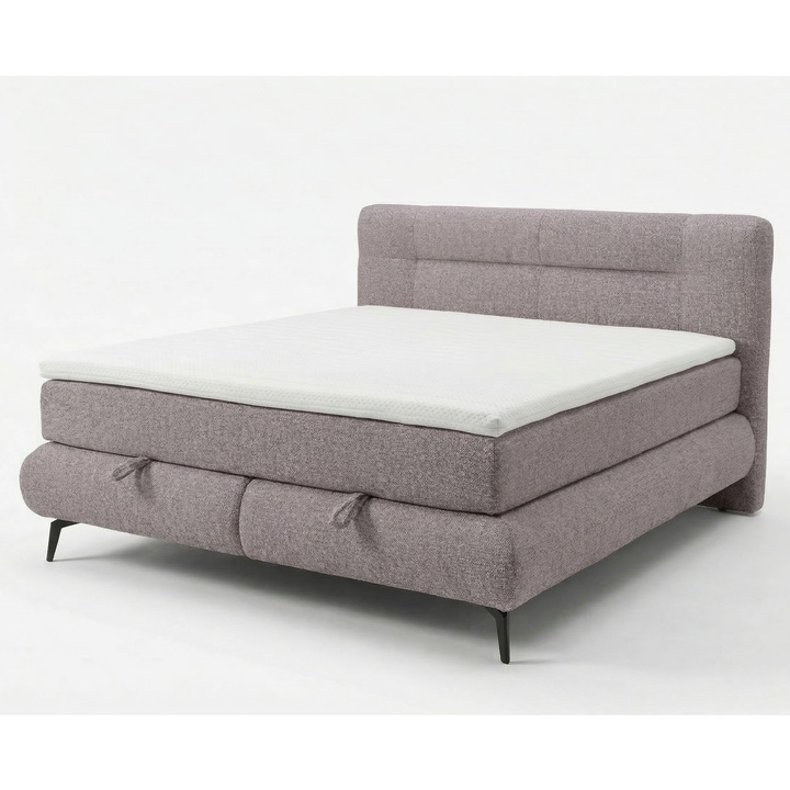 Posteľ s matracom PARROT púdrová, 180x200 cm 1