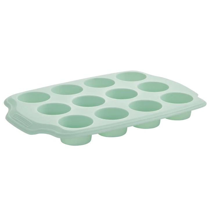 Silikónová forma na muffiny PASTEL I mätová 1