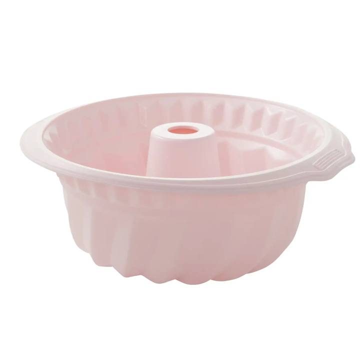 Silikónová forma na bábovku PASTELL II ružová, ⌀ 28 cm 1