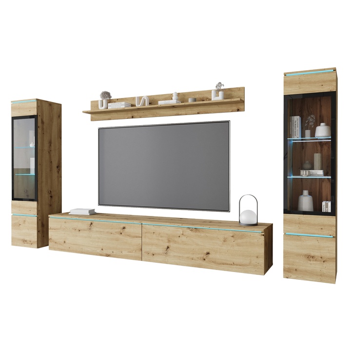 Obývacia stena PAVIA II dub artisan 1