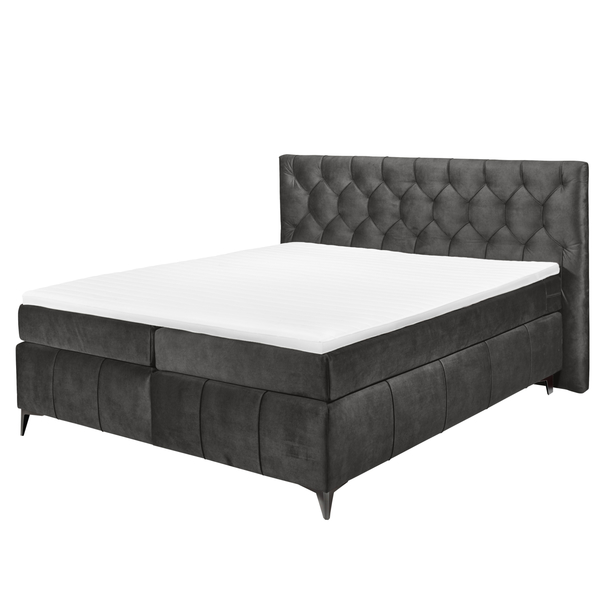 Posteľ boxspring PEMBROKE 8 espresso, 180x200 cm 1