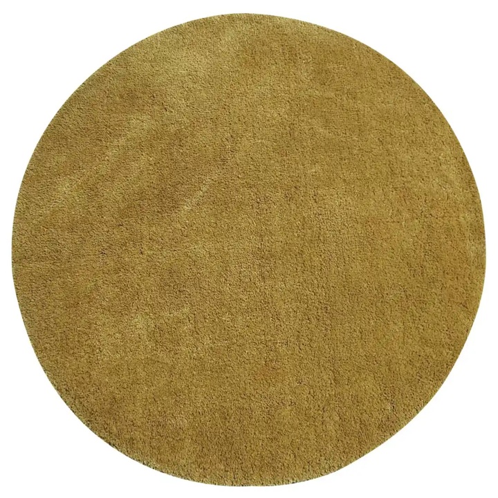 Koberec PESANTE žltá, priemer 120 cm 1