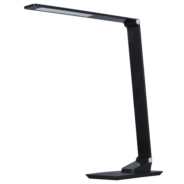 Stolná LED lampa PETRA čierna 1