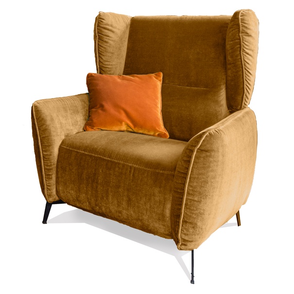 Kreslo PETRONELA horčicová 1