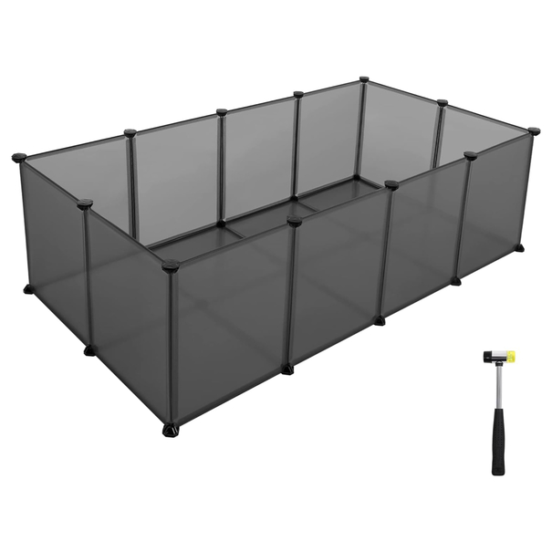 Ohrádka pre domáce zvieratá PETS sivá 1