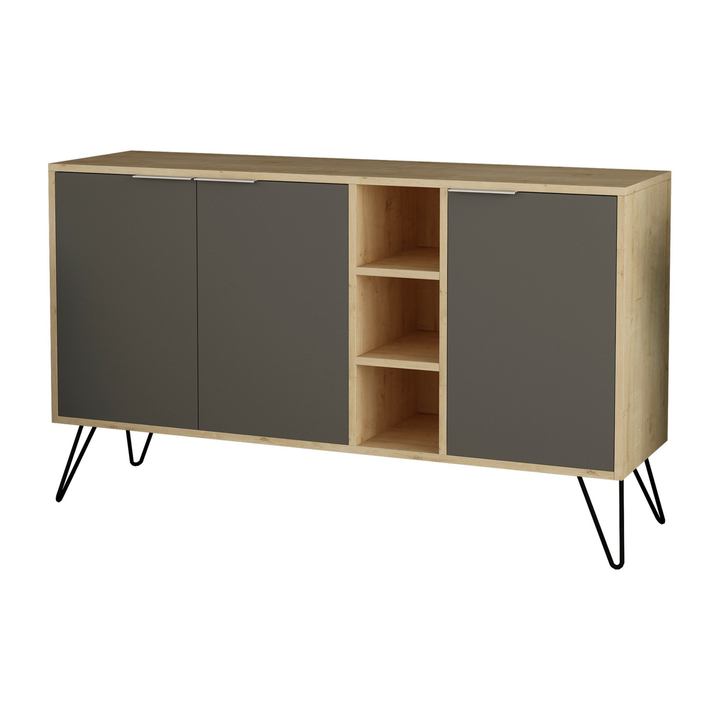 Komoda PICADILLY dub/antracitová 1