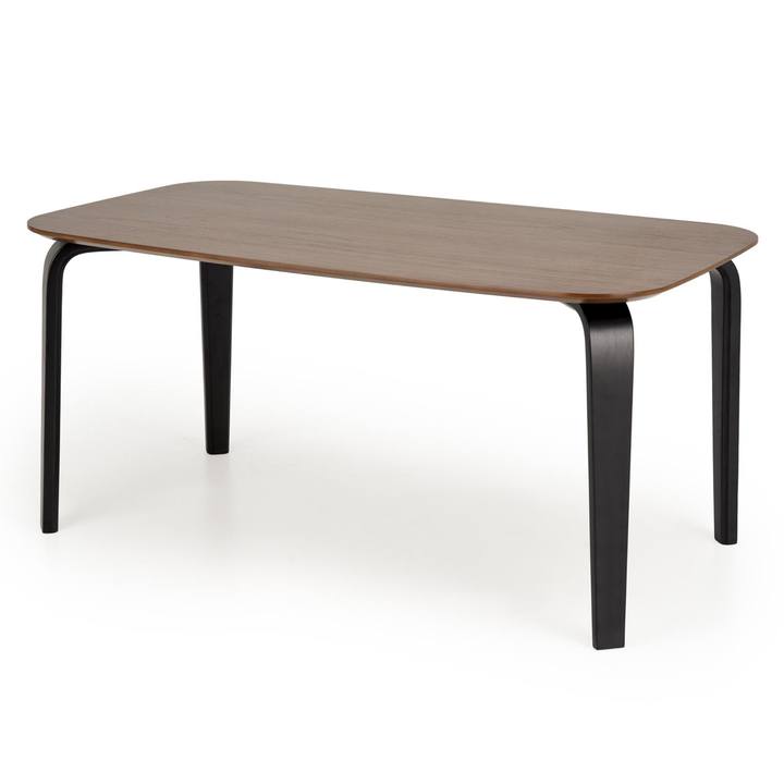 Jedálenský stôl PIDRU orech/čierna 1