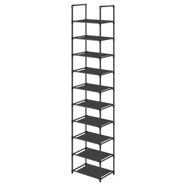 Regál na topánky PIER 3 čierna, šírka 33 cm 1