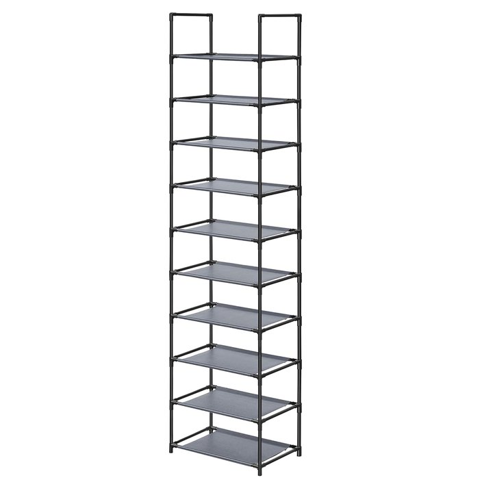 Regál na topánky PIER 3 sivá, šírka 45 cm 1