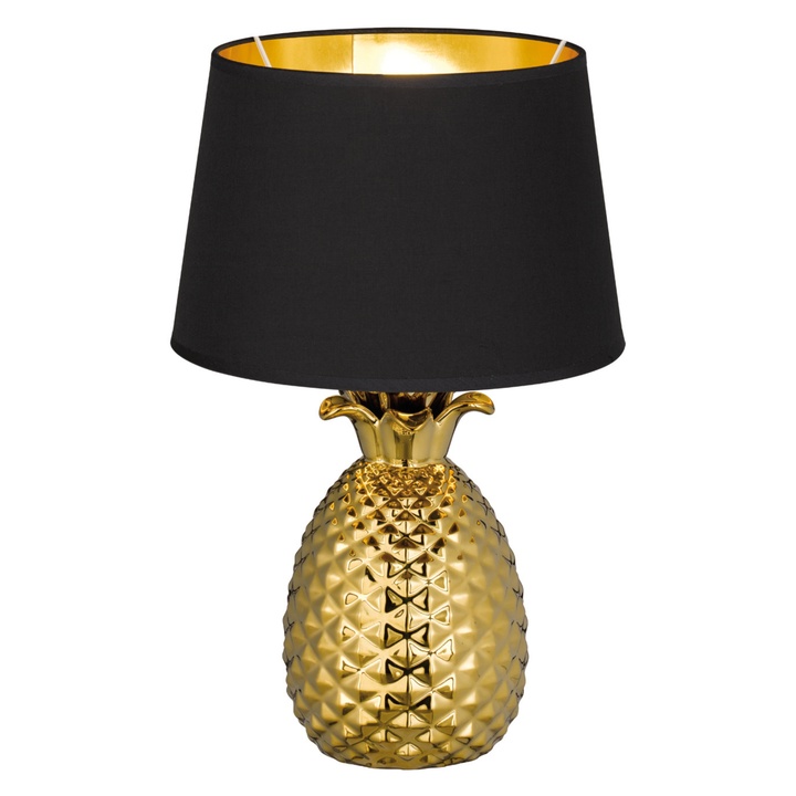 Stolná lampa PINEAPPLE zlatá/čierna 1