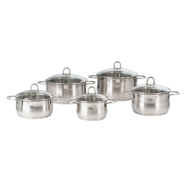 Sada hrncov PLATIN 10 ks ( 5 hrncov, 5 pokrievok) 1