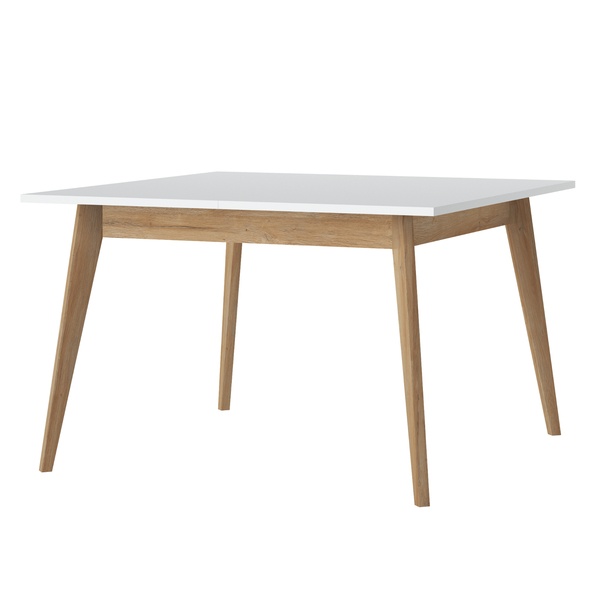 Jedálenský stôl PLISSEE PLIT02 alpská biela/dub grandson 1