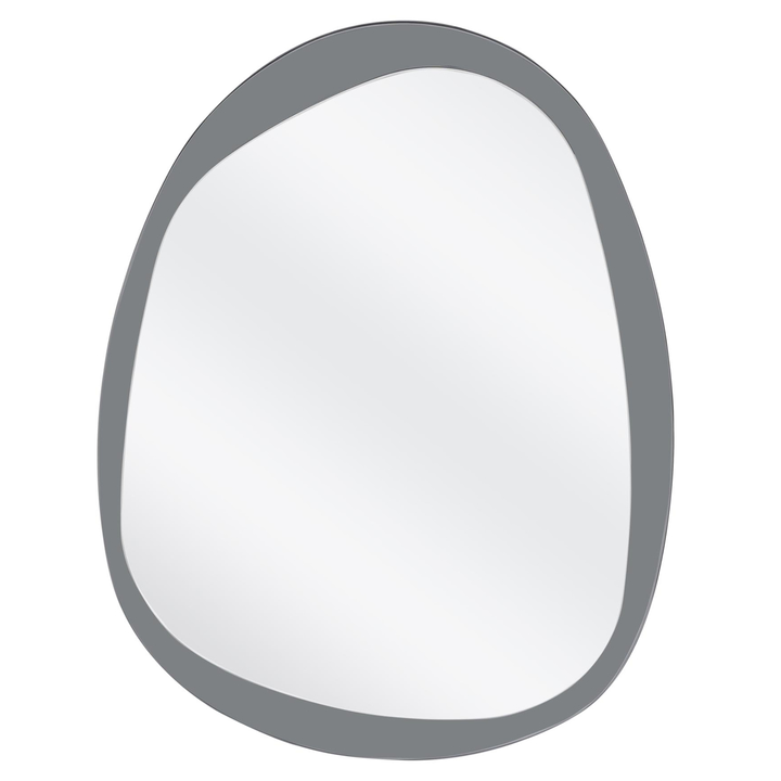 Zrkadlo PLOZO strieborná/modrá 1