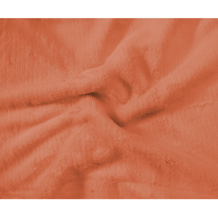 Prestieradlo PLYŠ 10 lososová, 180x200 cm 1