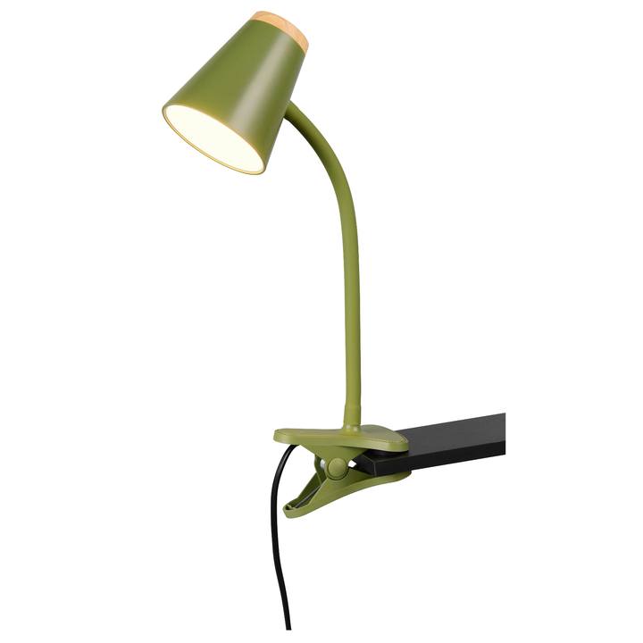 Stolná LED lampa PONGO zelená 1
