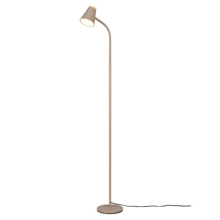 Stojacia LED lampa PONGO béžová 1