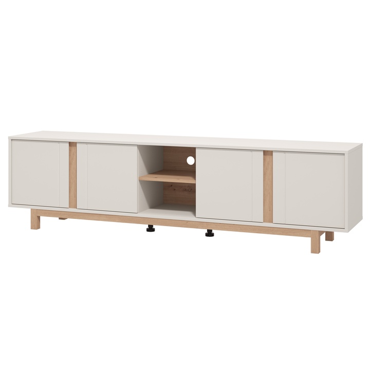 TV komoda PONTEDERA kašmírová/dub artisan 1