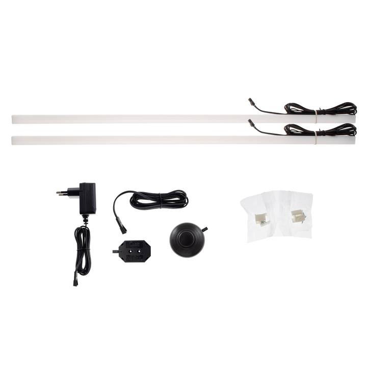 LED osvetlenie PONTYPOOL VI teplá biela, 2 ks 1