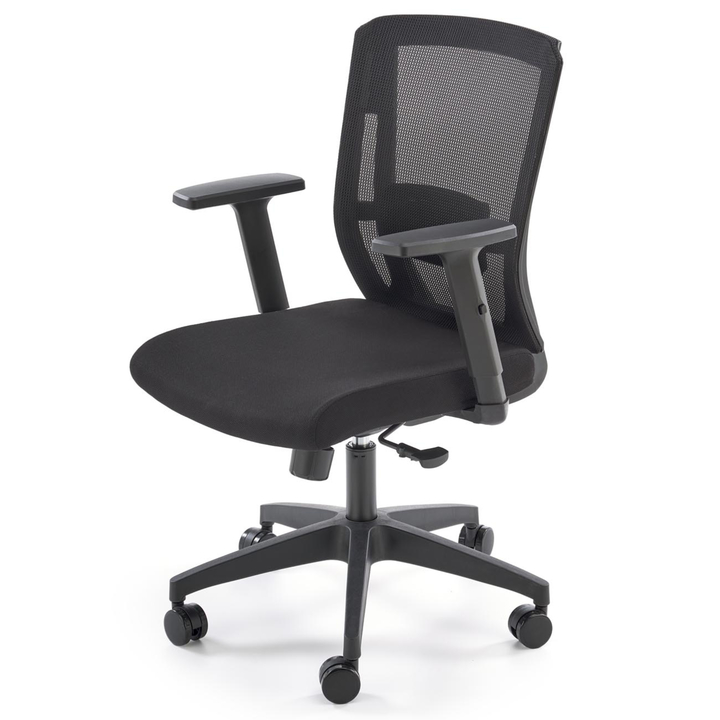 Kancelárska stolička PORIDIS čierna 1