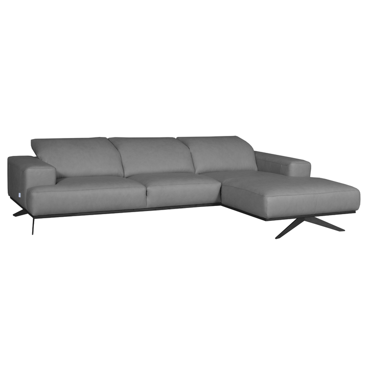 Sedacia súprava PORTLAND pravá, sivá 1