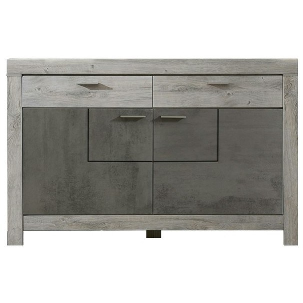 Komoda PORTO dub/betón, šírka 157 cm 1
