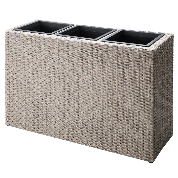 Vysoký obal na kvety POT 2 krémová 1