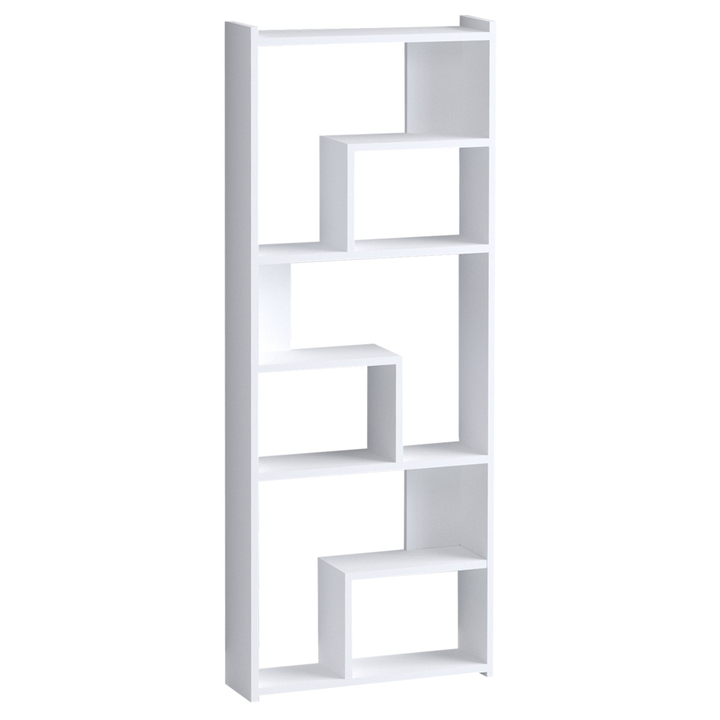 Regál/knižnica PRINS biela 1