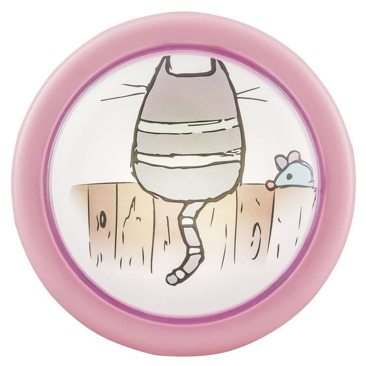 Detské LED svietidlo PUSH ružová 1