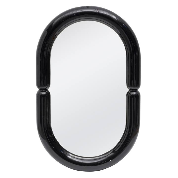 Zrkadlo PUSTIR čierna 1