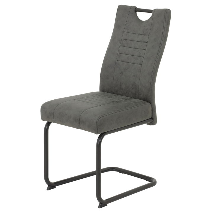 Jedálenská stolička PUTIER S antracitová 1