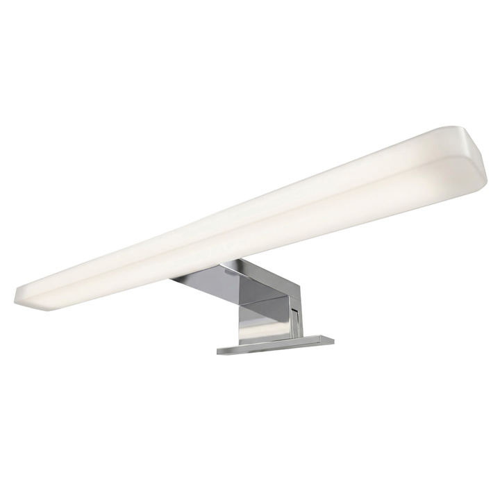 Kúpeľňové nástenné LED svietidlo QTEC 4 chróm, šírka 30 cm 1