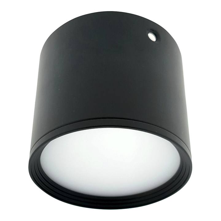 Stropné svietidlo QTEC čierna, priemer 8 cm 1