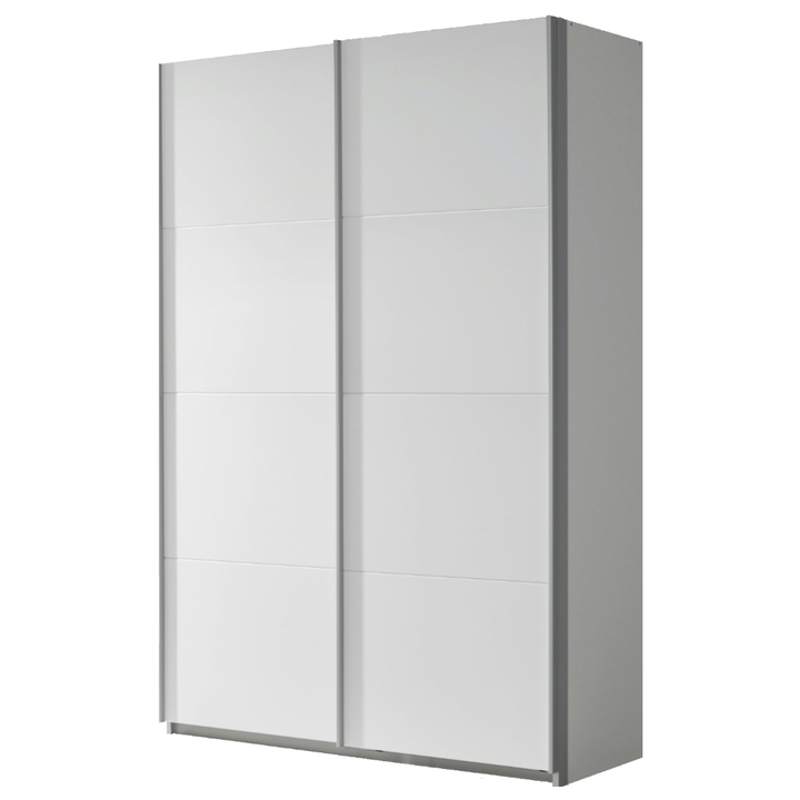Šatníková skriňa QUADRA biela 1