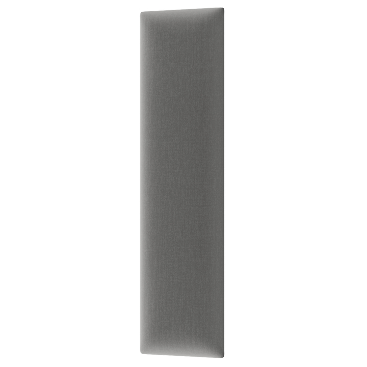 Čalúnený panel QUADRATTA VII sivá, 60x15 cm 1