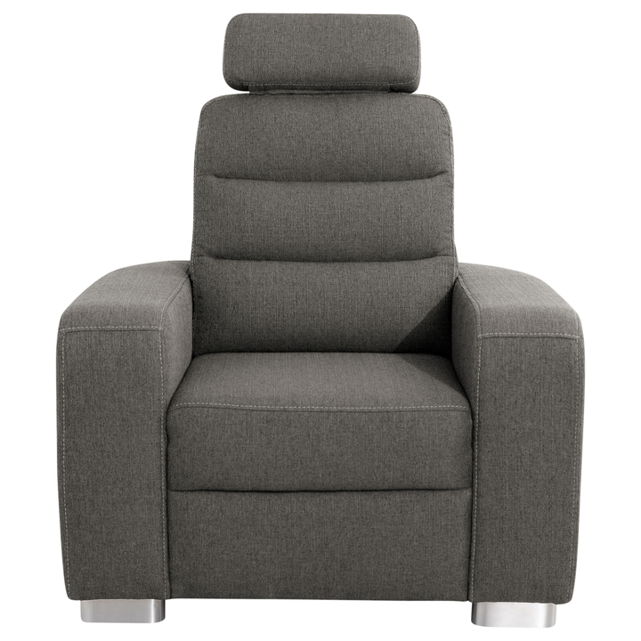 Kreslo QUEENS zelenosivá 1