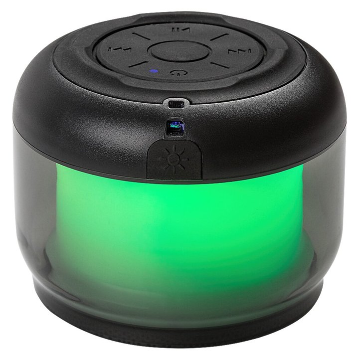 Stolná lampa s reproduktorom RADELIA čierna 1