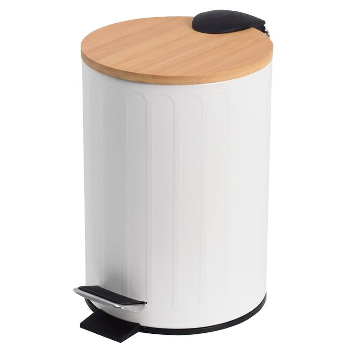 Odpadkový kôš RADO biela/prírodná, 3 l 1