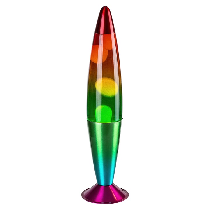 Lávová lampa RAINBOW duhová 1