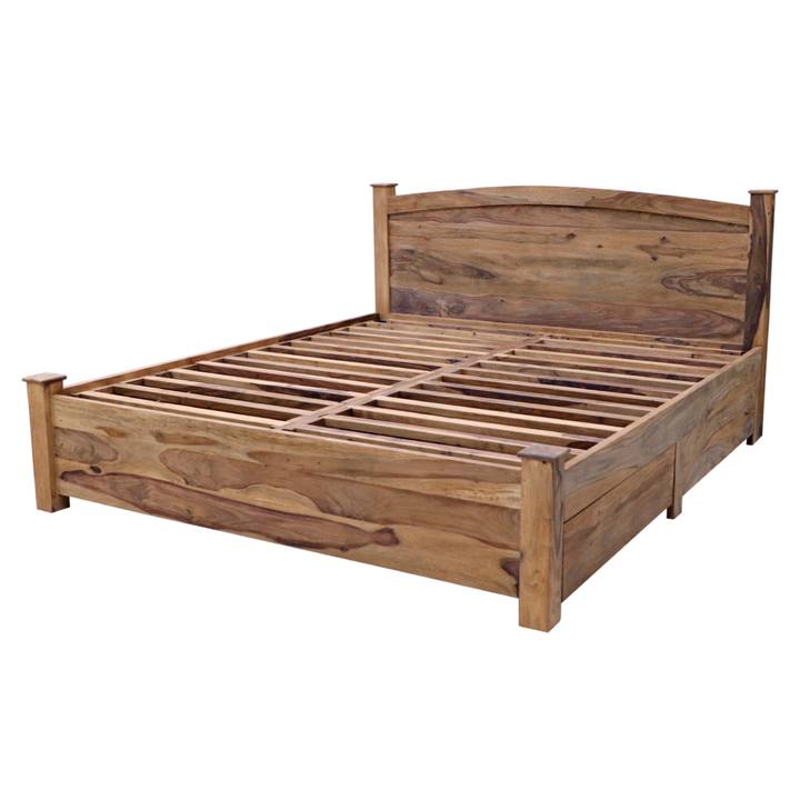 Posteľ s roštom RAMIL 180 palisandr 1