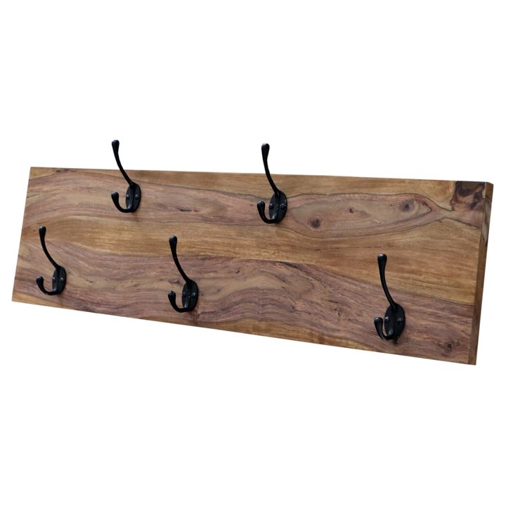 Nástenný vešiak RAMIL 90 palisander 1