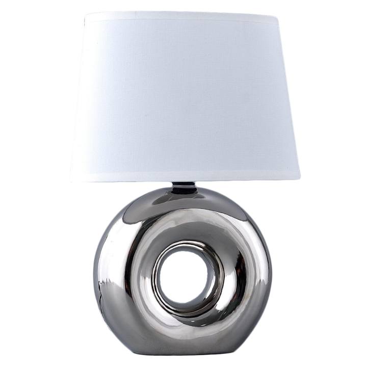 Stolná lampa REA biela/sivá 1