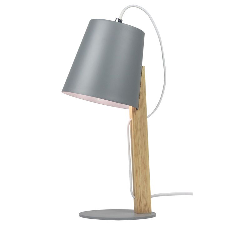 Stolná lampa REESE sivá 1