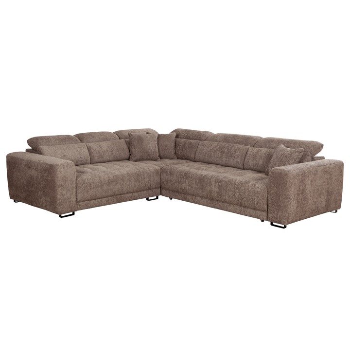 Sedacia súprava REGINA I ľavá, sivohnedá 1